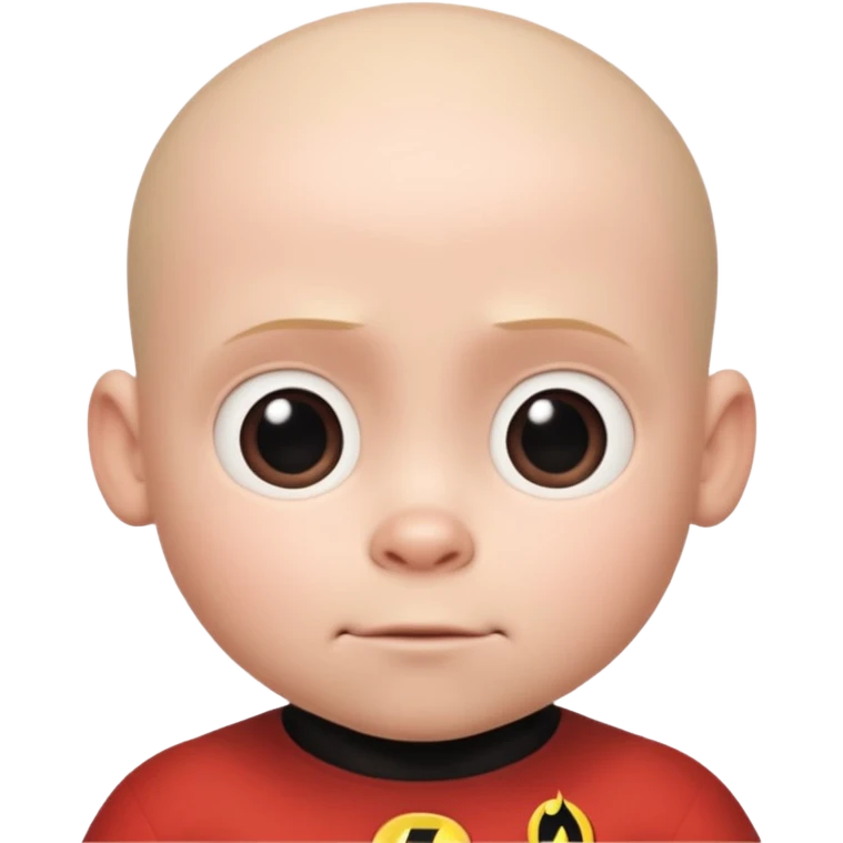 Jack-Jack (bald) from The Incredibles Movie emoji