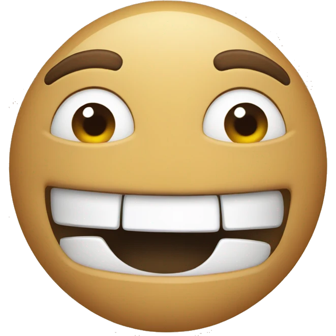 smiling up at you emoji