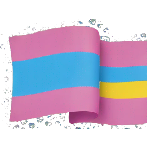 pansexual flag emoji