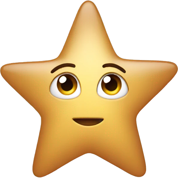 look like a star emoji