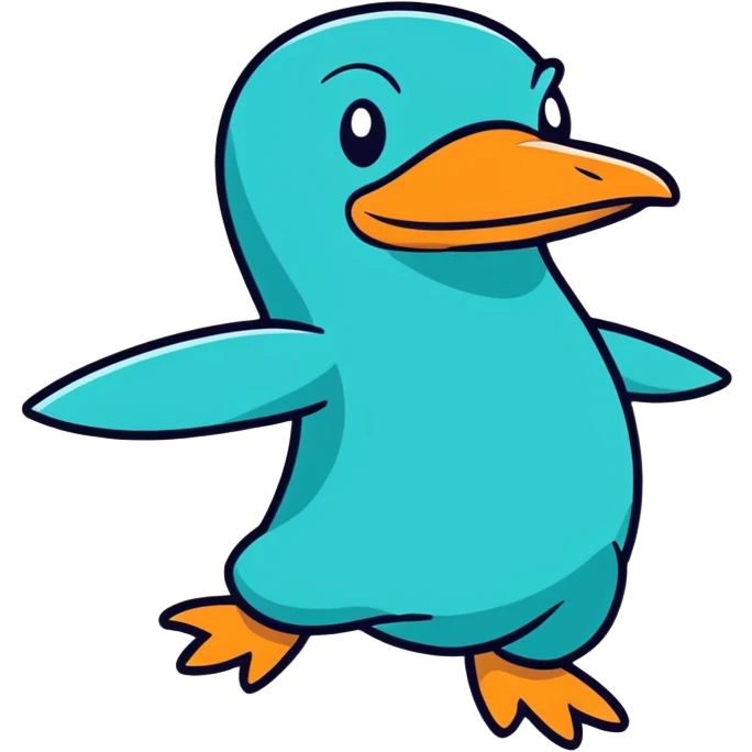 Perry the platypus ￼ emoji