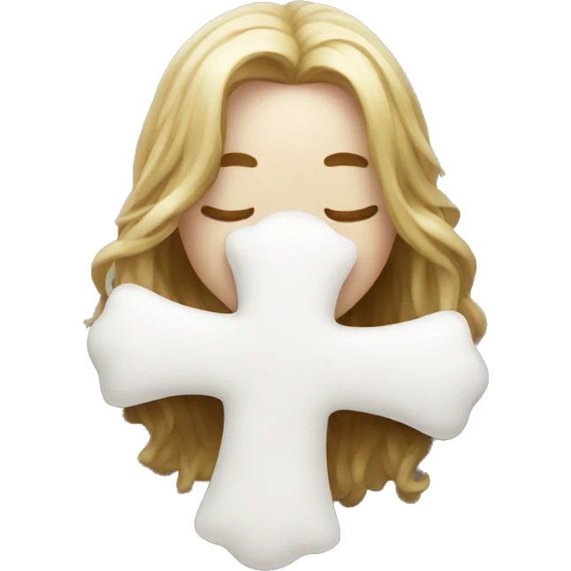 croix blanc emoji