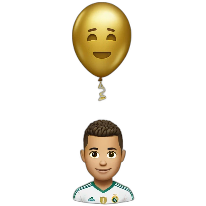 Ronaldo ballon d’or emoji