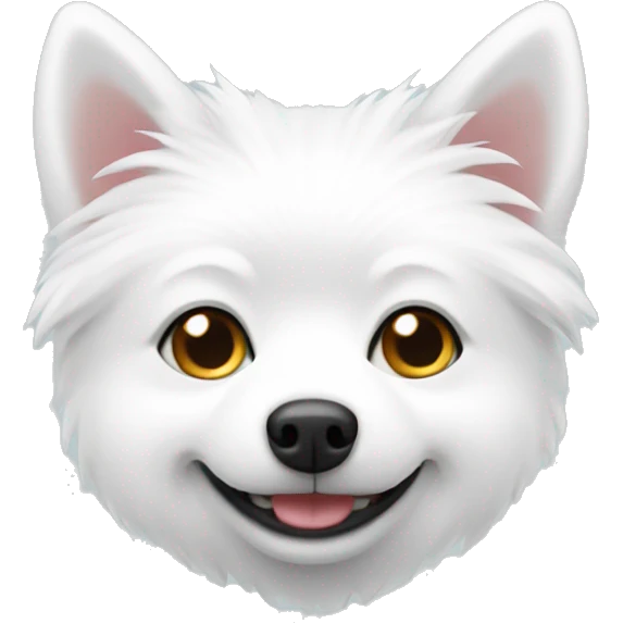 white spitz emoji