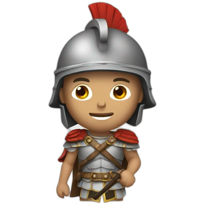 roman soldier front emoji