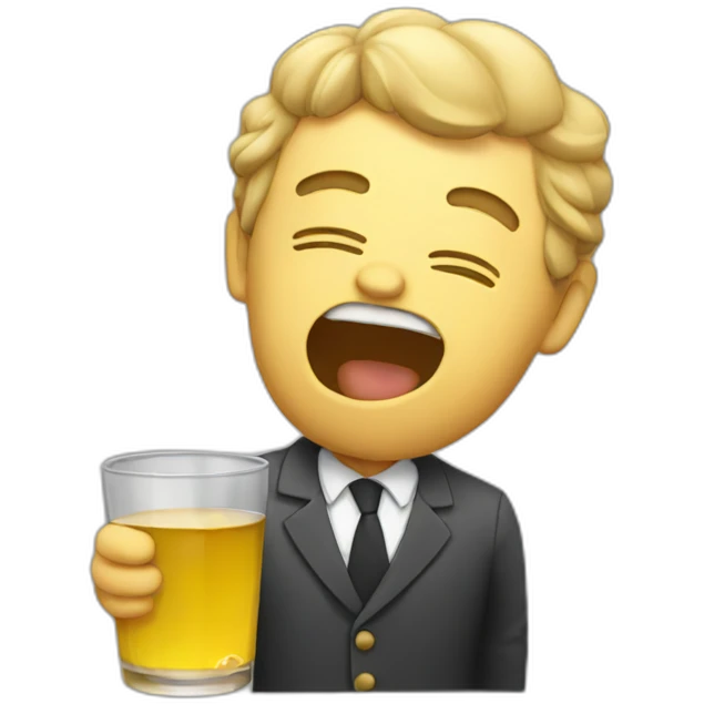 drunk emoji
