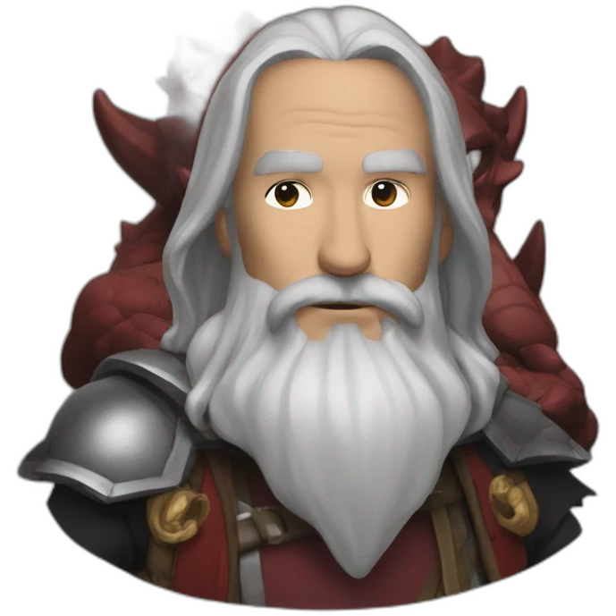 Dungeon Master with dragon emoji