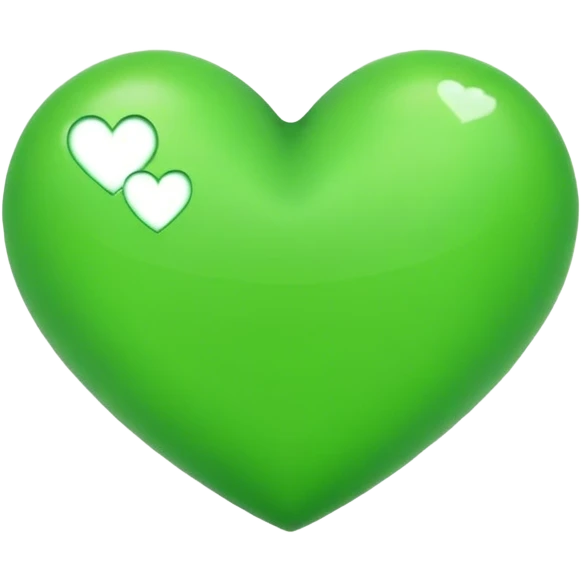 Green heart emoji