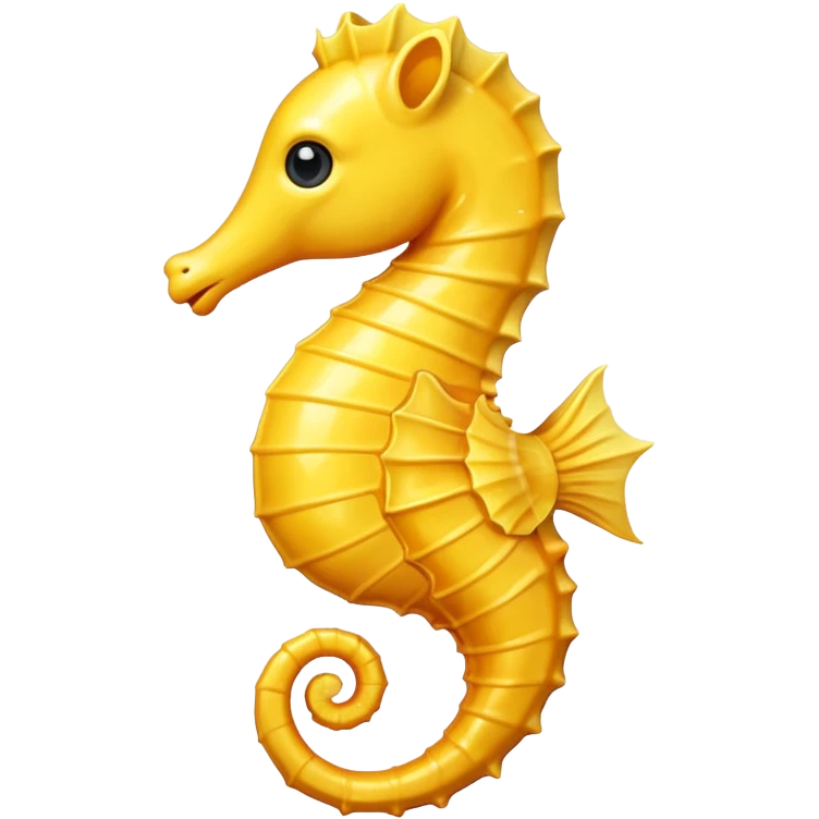 yellow seahorse emoji