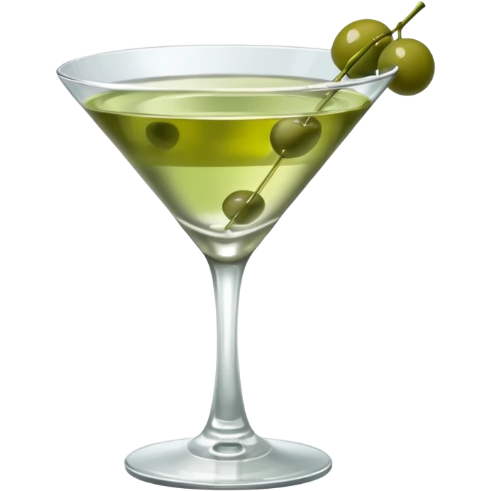 Dirty martini with sparklt emoji
