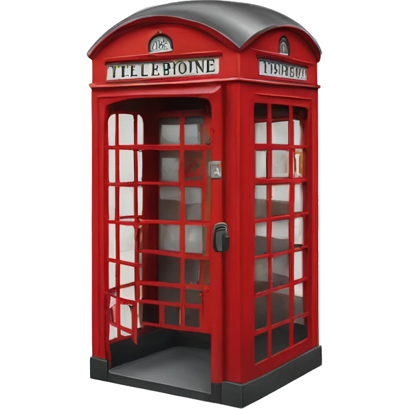 London telephone booth  emoji