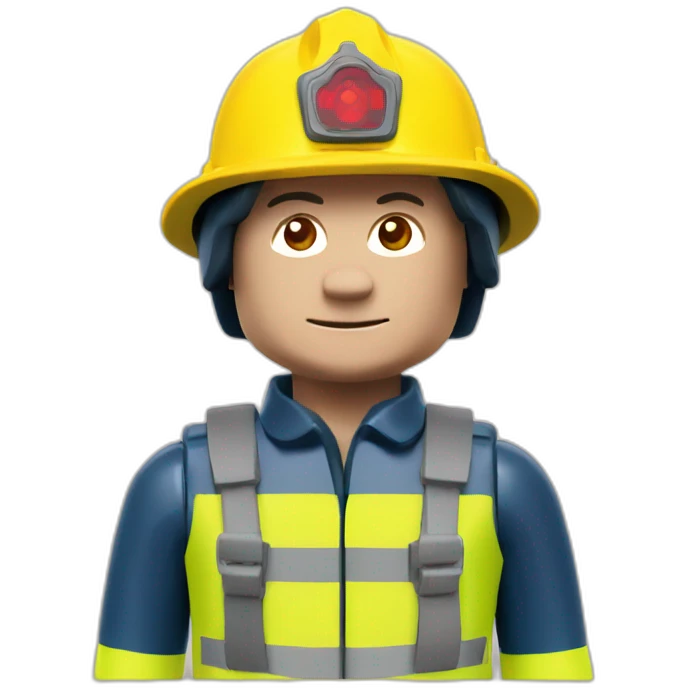 Playmobil bombero emoji