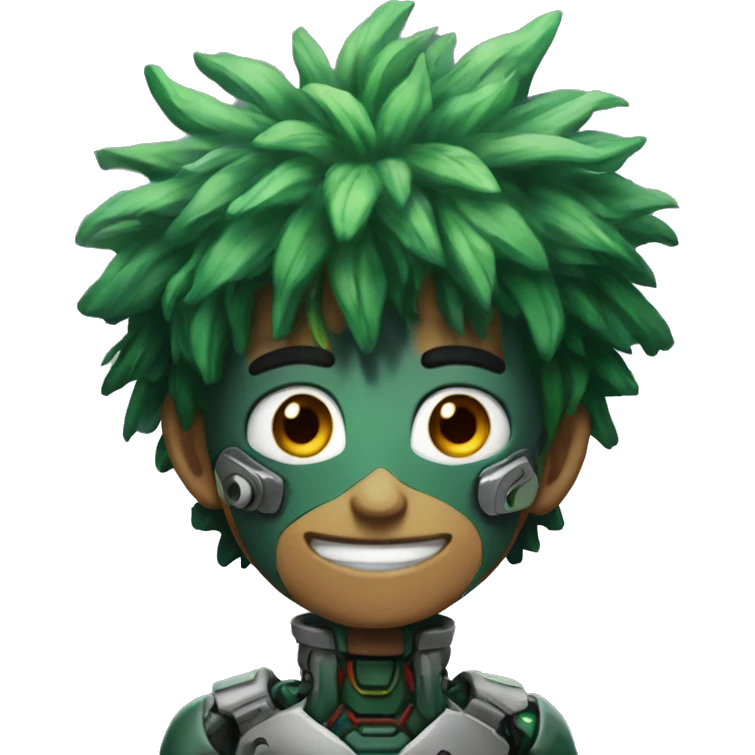 Deku cyborg emoji