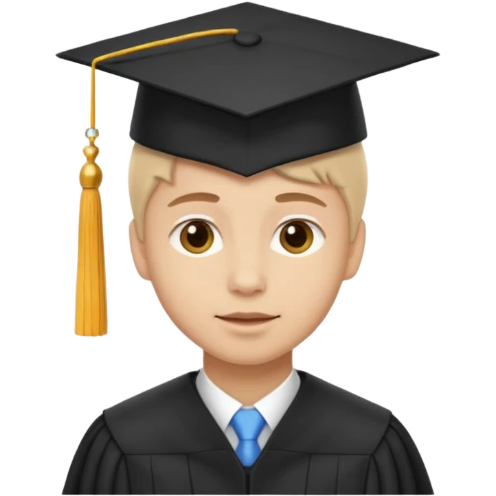 College with graduate hat emoji