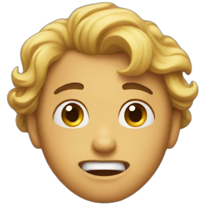 I scare emoji