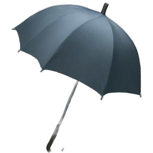 guarda chuva amarelo fechado emoji