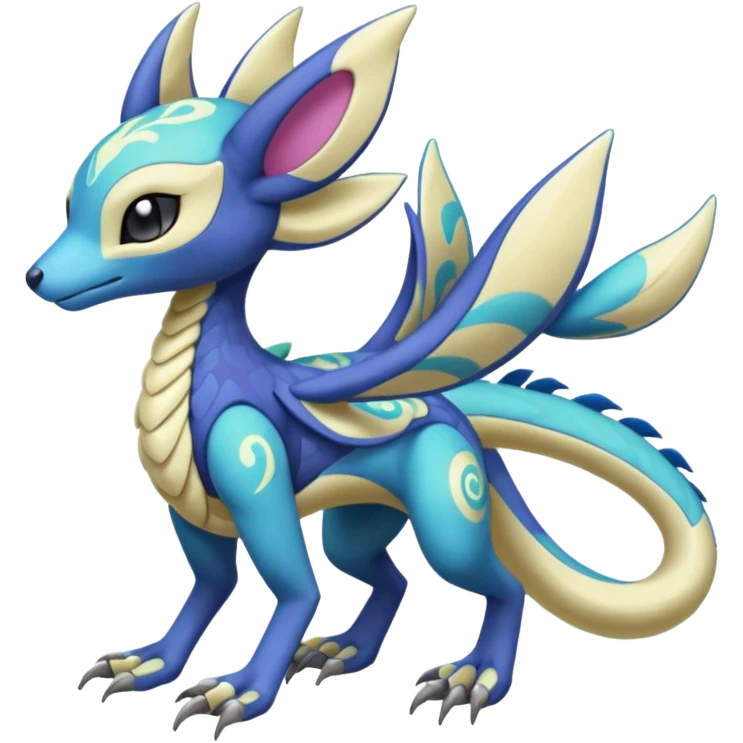 Meloetta-Sergal-Cresselia-Palkia-Stitch-Fakémon-creature-hybrid emoji