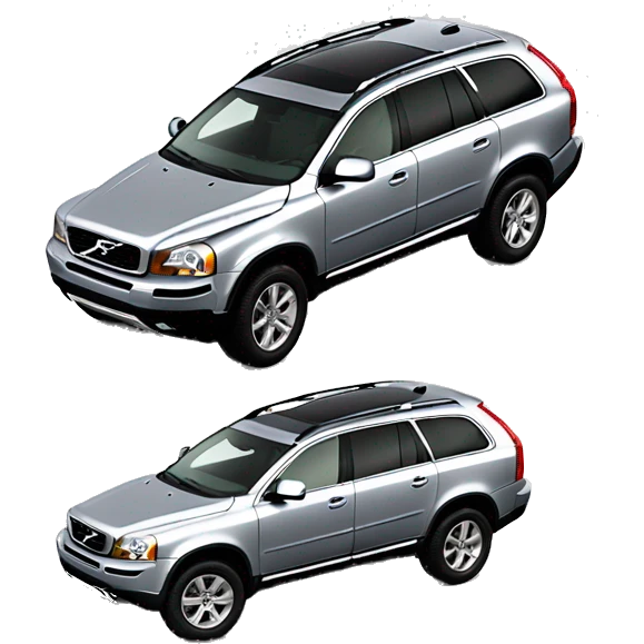 2012 silver volvo xc90 awd  emoji