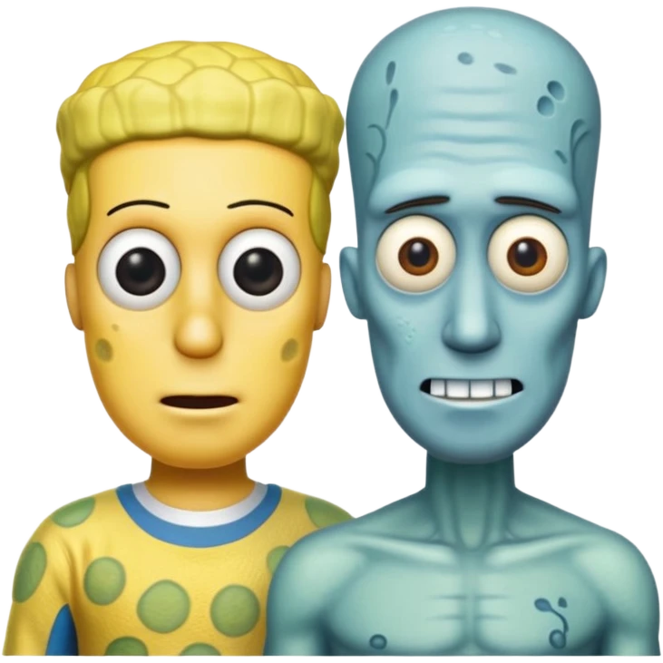 spongebob squarepants squidward emoji