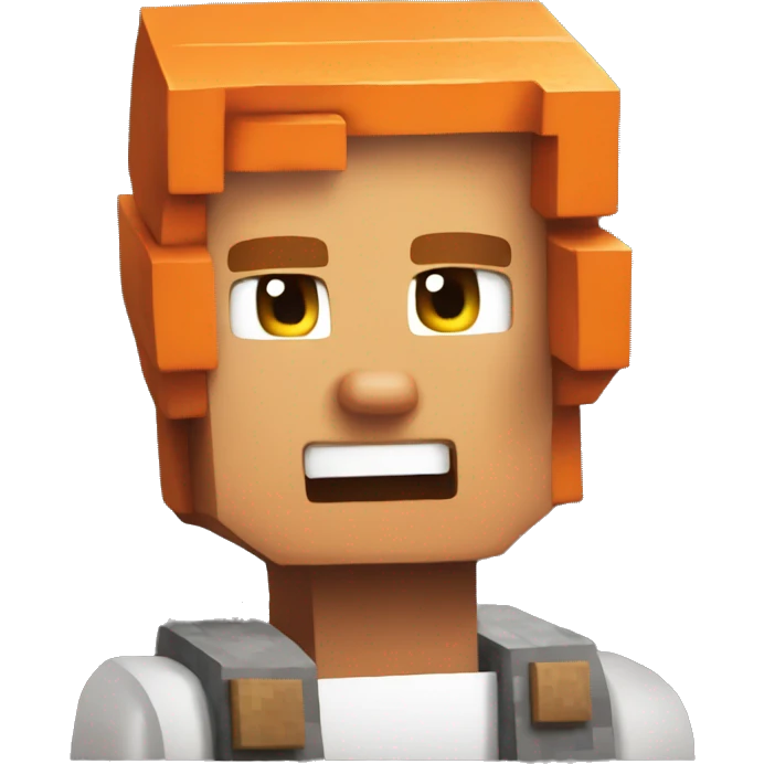 minecraft orange emoji