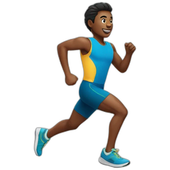running emoji