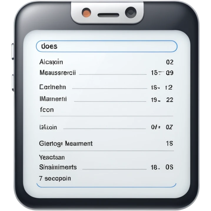 technical sheet emoji