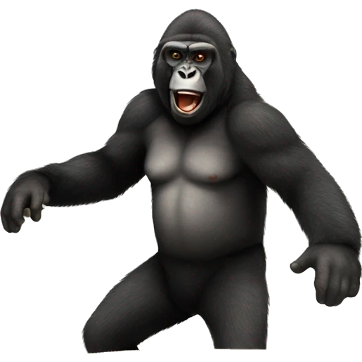 Dancing casino bunnysuit  gorilla emoji