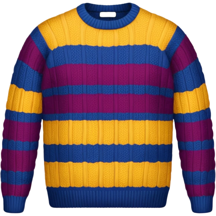 patterned sweater emoji
