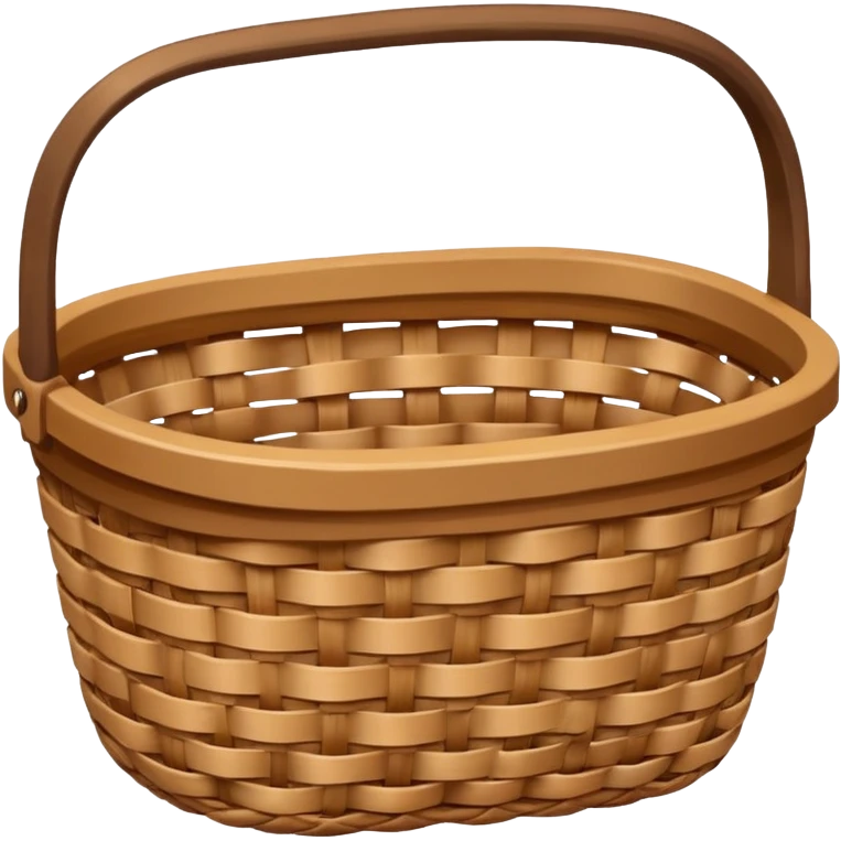 wicker basket emoji