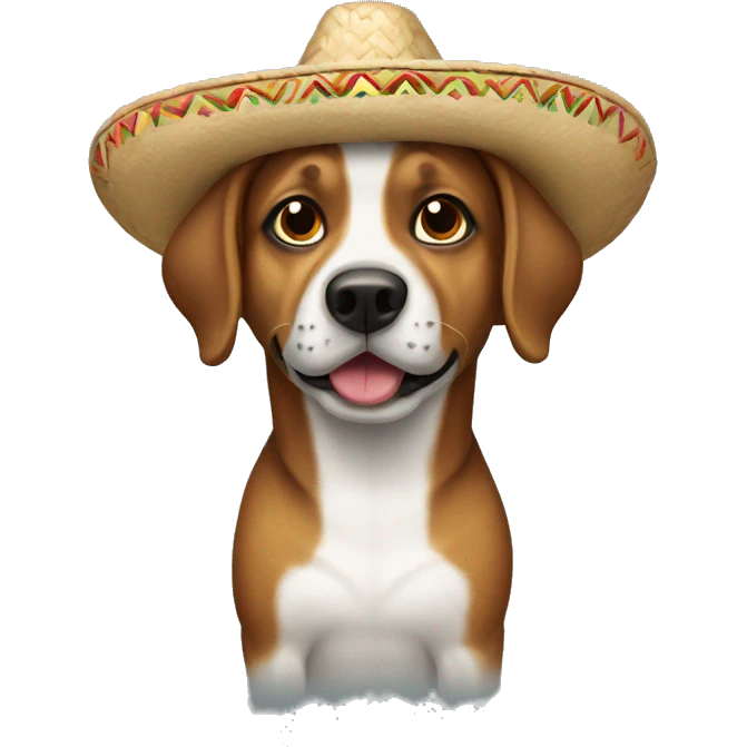 Mexican dog emoji