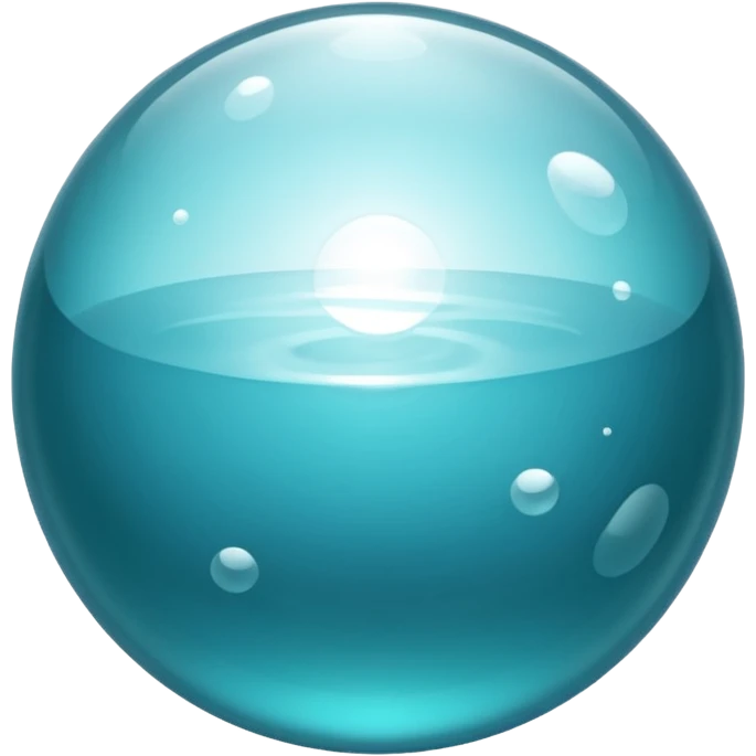 aqua sphere emoji