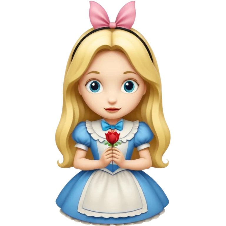 Alice in wonderland emoji