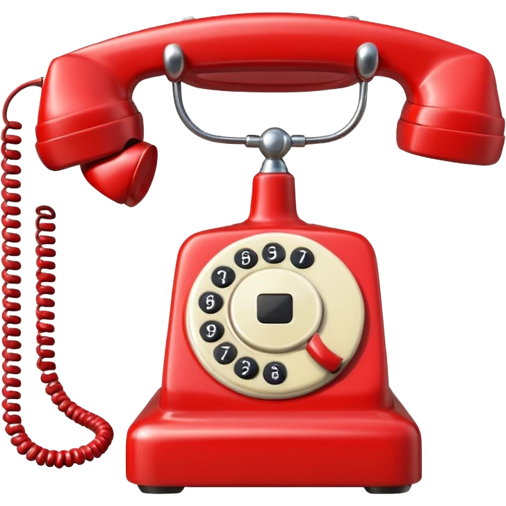red phone ringing emoji