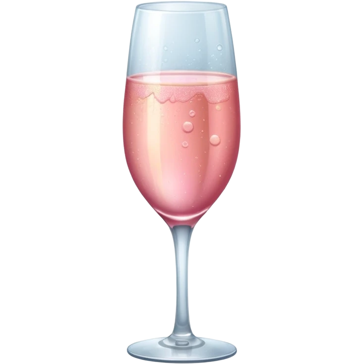 pink champagne  emoji