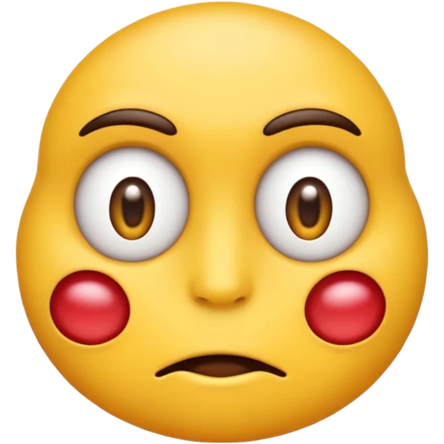 un emoji mordiendose el labio y mirando hacia arroba emoji