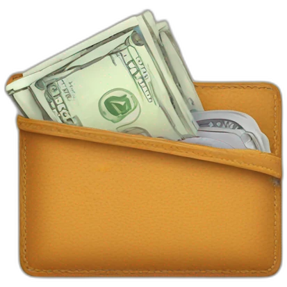empty open wallet emoji