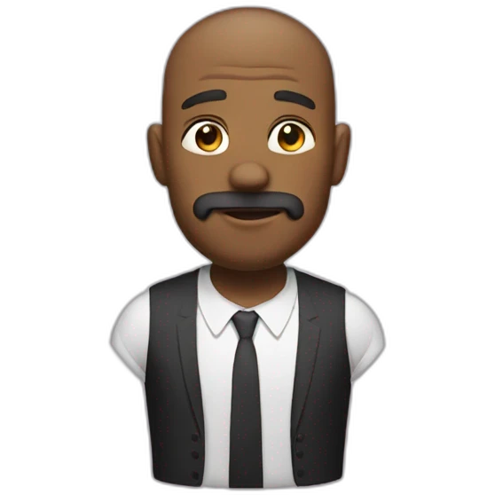 The big man emoji