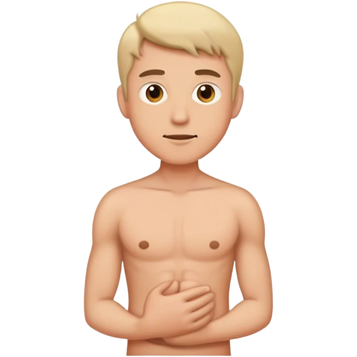 A male genital emoji