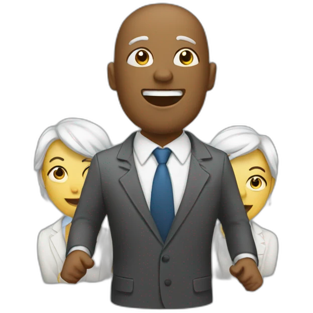 stress-free delegation emoji