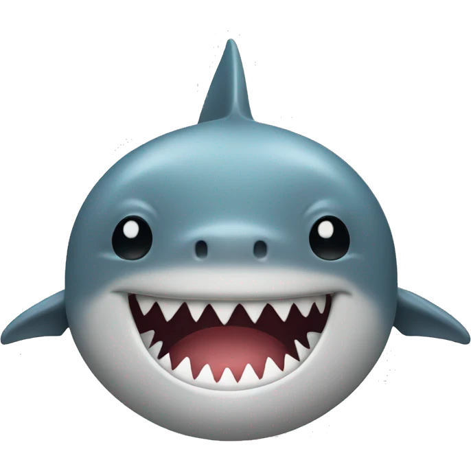 shark kissing emoji