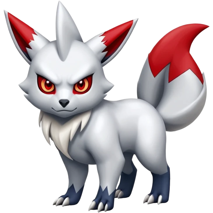 Absol-Zangoose-Fakémon-hybrid-creature (full body)  emoji