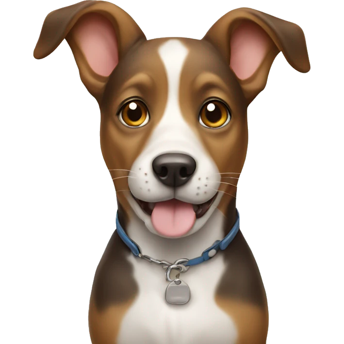 Dog with a mouse  emoji