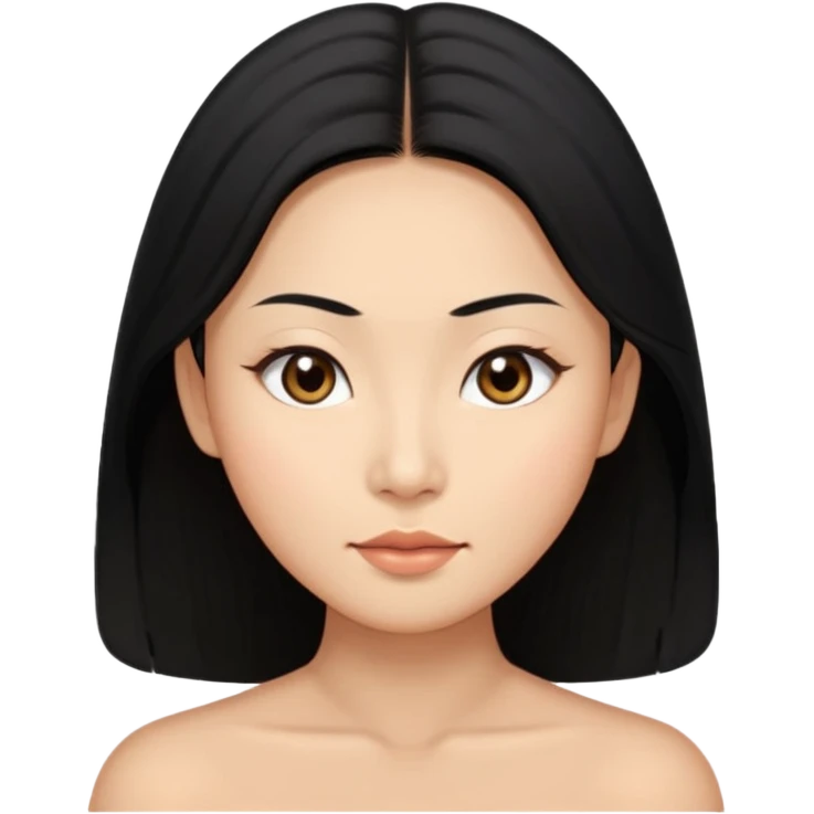 long black hair asian Oval or heart-shaped face

Almond, upturned eyes

Defined jawline, balanced cheekbones

Medium facial fat retention

Sleek, lifted expression emoji