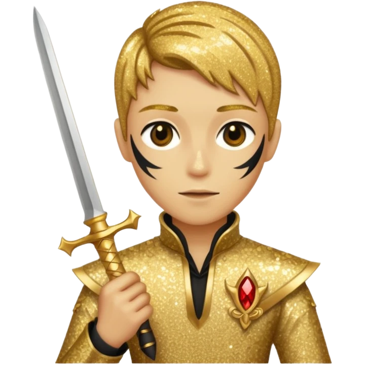 Glitter assassin emoji