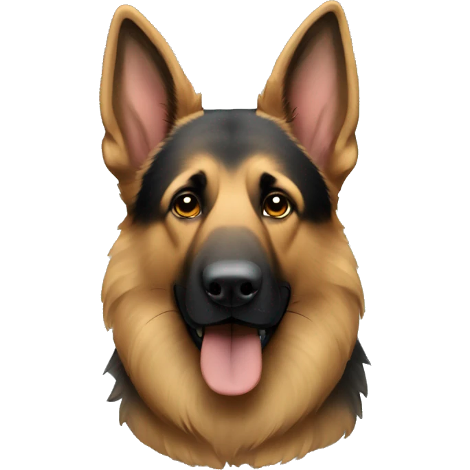 Sable coat German shepherd  emoji