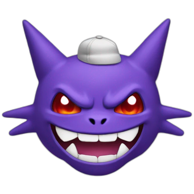 gengar with cap emoji
