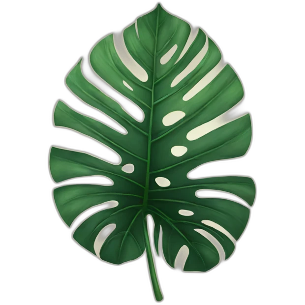 Monstera logo emoji