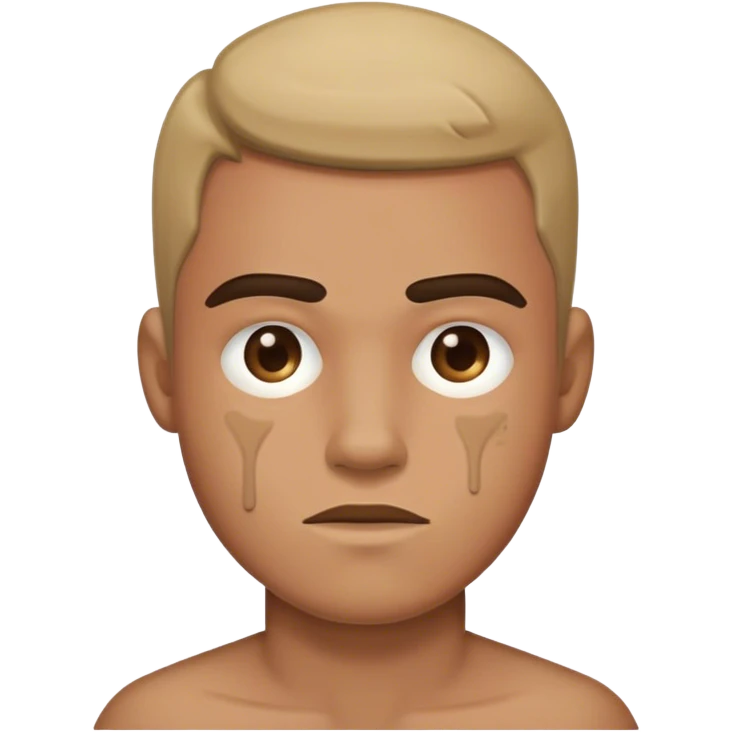 Dirty brother no moustache emoji