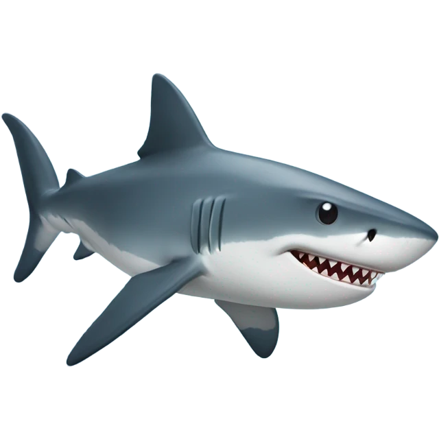 Shark fun emoji