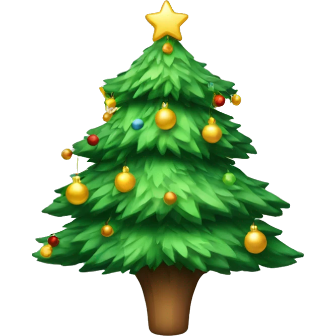 christmas tree emoji
